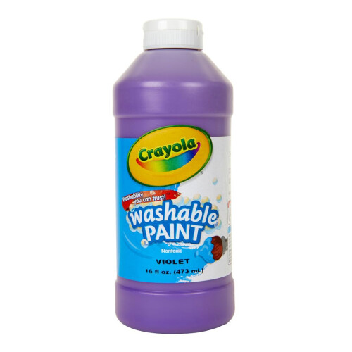 Crayola Crayola wasbare verf 16oz violet/paars