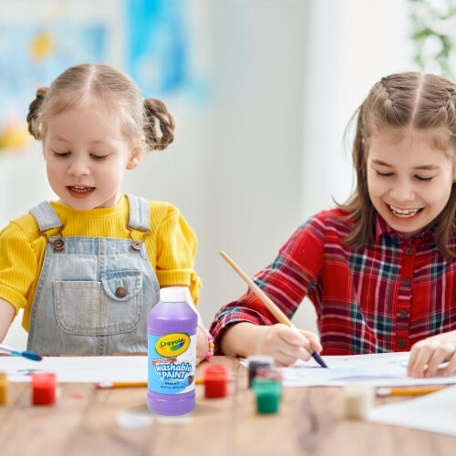 Crayola Crayola wasbare verf 16oz violet/paars 1