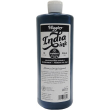 Higgins Zwarte India Pigmenttekeninkt, 32 Ounce Fles (44204)
