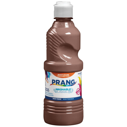 Prang Vaskbar Tempera Paint Brown 16 Oz. 1 t?lle