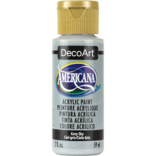 Americana Acrylic Paint 2oz-Grey Sky - Opaque