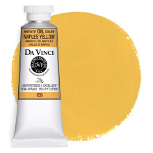 DA VINCI PAINTS Professionele kunstenaar olieverf Napels geel 37 ml
