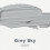 Americana Acrylic Paint 2oz-Grey Sky - Opaque 2