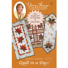 Quilt in a Day Herbstlaub-Quiltmuster