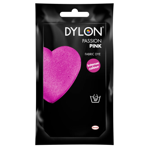 Dylon Dylon Permanent Fabric Dye 1.75oz-Flamingo Pink