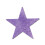 Beistle Embossed Foil Star Cutout 1