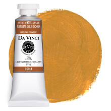 DA VINCI PAINTS Professionele Kunstenaars Olieverf, Natuurlijke Goudoker, 37mL