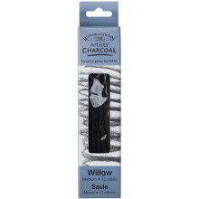 Winsor & Newton Winsor and Newton Artist Willow Charcoal Sticks 12 kg Medium, Black