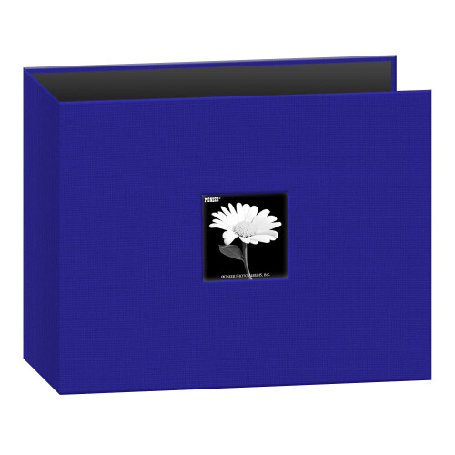 Pioneer 3-Ring Fabric Album 12""""X12"""" - Bl