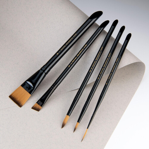 Majestic Watercolor Deluxe Brush Set-5/Pkg 2