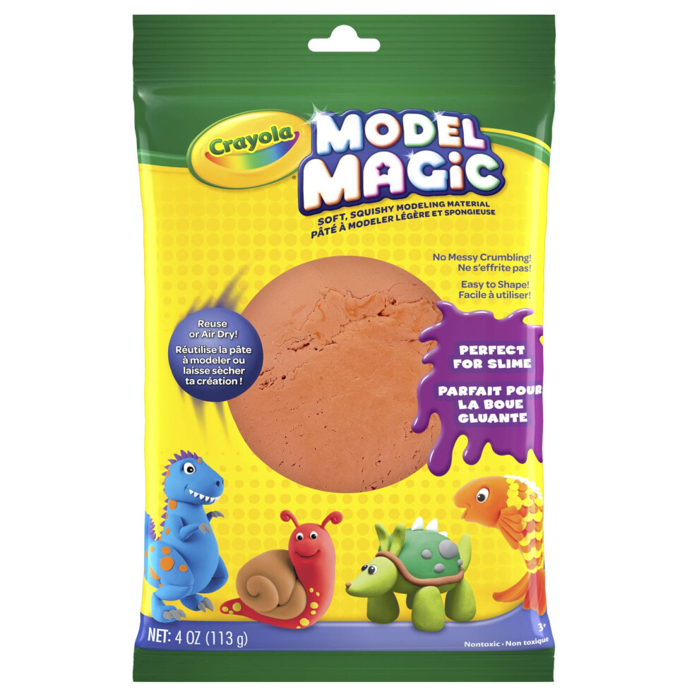 Crayola Model Magic Terra Cotta 4 Ounce Lightweight Modeling Material For Kids 4 & Up