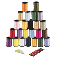 ΣΕΙΡΑ ΣΕΡΒΙΡΟΥ ΣΕ ΡΑΨΙΜΟ Polyester, 24 Μίνι Σπείρες