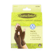 Dritz Unisex-Erwachsene Crafting Crafters Handschuh, Braun, 2 Stück, 1 Stück, US