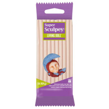 Sculpey Super Sculpey ZSLD-3 Living Doll Clay, 454 g, Light