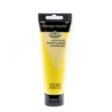 Royal & Langnickel Essentials 4oz Acrylic Paint tube - Lemon Yellow