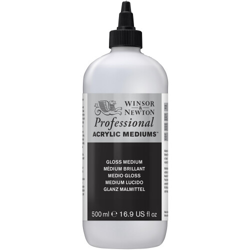 WN Acrylic Gloss Medium 500 ml, ACFAGM500