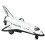 Rhode Island Neuheit 5 Zoll Diecast Pullback Space Shuttle One Space Shuttle 1