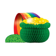 Pot-O-Gold Centerpiece Party Accessory (1 count) (1/Pkg)