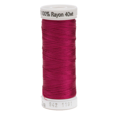 Sulky Rayon Thread for Sewing 250-Yard Dark Rose