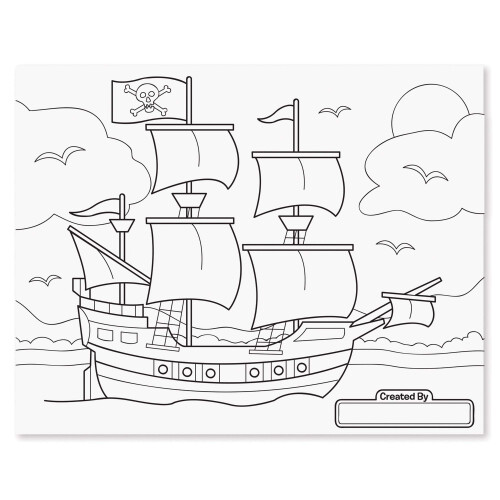 Melissa & Doug (Blue) Melissa & Doug Jumbo Colouring Pad 2