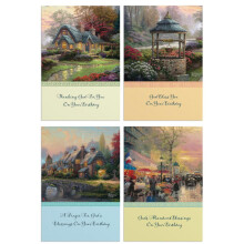 DaySpring - Thomas Kinkade - Inspiroivat laatikkokortit - Syntympiv - Syntympivsiunaukset - 51723