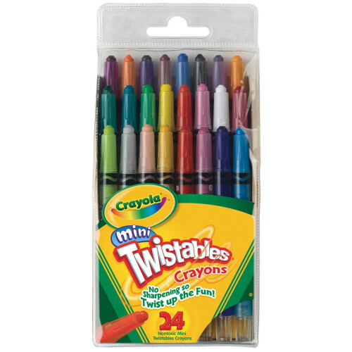 Crayola Crayola Twistables Mini Crayons 24 st