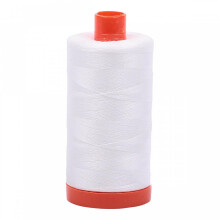 Aurifil 50wt Baumwolle 1 422yd-Naturweiß