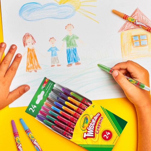 Crayola Crayola Twistables Mini Crayons 24 st 2
