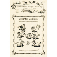 Ihastuttavat Donkeys Hot Iron -kirjontasiirrot