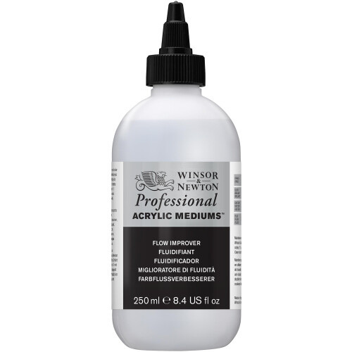 Winsor & Newton Professionele Acrylmedium, Flow Verbeter, 250ml (8.5-oz)