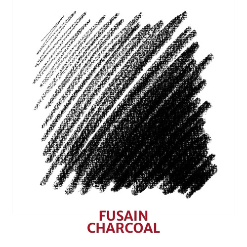 forts? Paris Natural Charcoals Set om 3 Rund 11mm 2