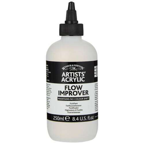 Winsor & Newton Professionele Acrylmedium, Flow Verbeter, 250ml (8.5-oz) 2
