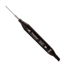Marqueur Permanent Long Nose FastCap avec Pointe Large en Chisel - Pour Traçage de Mousse d'Outils - Noir, Pointe 3mm