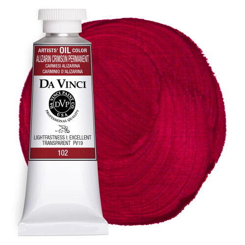DA VINCI MALINGER Professionel kunstner oliemaling M?rk Goethite 37mL