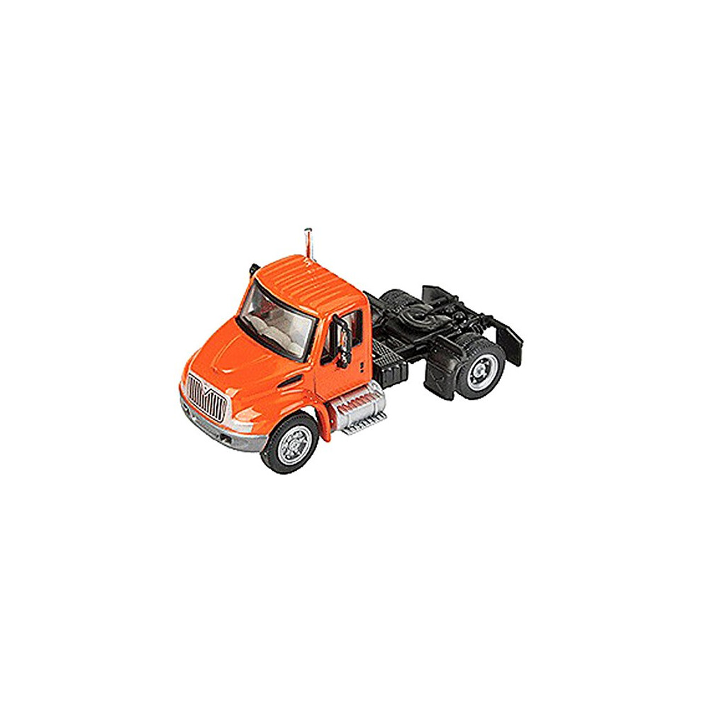 Walthers Scenemaster Orange International 4300 1-Axle Tractor