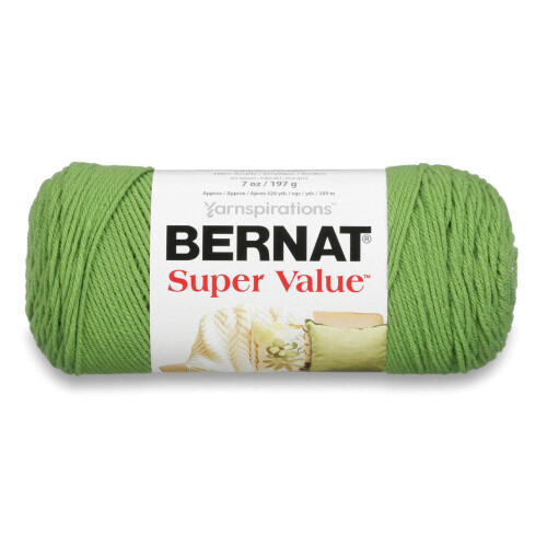 Bernat Super Value Garn, 198 g, Stärke 4 Medium Worsted, Lush