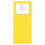 Caspari Solid Tissue Paper in Yellow 8 Sheets Included 1