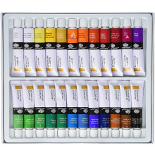 Gouache Acrylic Paints 12ml 24/Pkg-Assorted Colors