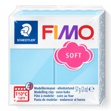 Staedtler FIMO Effects Polymer Clay - -Uunin leivontasavi korujen kuvanveistoon Aqua Pastel 8020-305