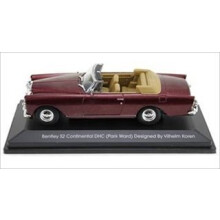 1961 Bentley Continental S2 Park Ward DHC Cabrio Burgundy 1/43 von Road Signature 43214