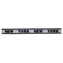 ID 1896 New York Craft Strip Patch NY Travel Badge Brod fer sur applique