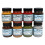 Jacquard Textile Color Fabric Paint 2.25oz 8/Pkg-Earth Tones JAC1003 1