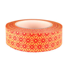 allydrew Colorful Patterns Japanese Washi Masking Tape - Oranssi Thtikukka