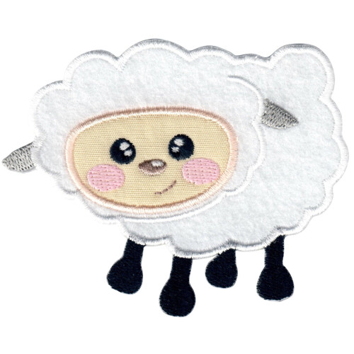 PatchMommy Sheep Patch Silitys/Ompele - Applikaatiot lapsille ja lapsille