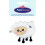 PatchMommy Sheep Patch Silitys/Ompele - Applikaatiot lapsille ja lapsille 3