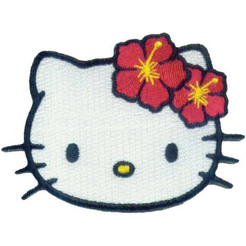 Application Patch Hello Kitty Head Shot