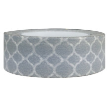 allydrew Colorful Patterns Japanese Washi Masking Tape - Harmaa Marrakech Trellis