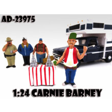 American Diorama Carnie Barney Trailer Park Figur fr Druckguss-Modellautos im Mastab 1:24