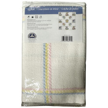 DMC Charles Craft Nursery Time Afghan 14 Count 38""""X38""""-Arcobaleno