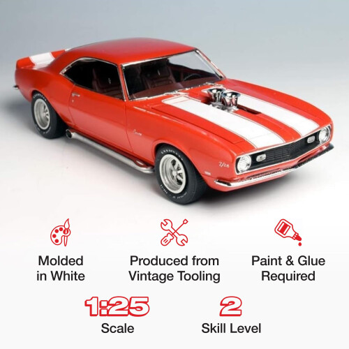 AMT 1968 Chevy Camaro Z/28 1:25 Modellbausatz 1